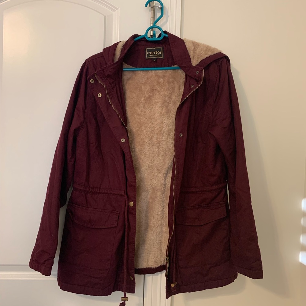 Maroon Jacket